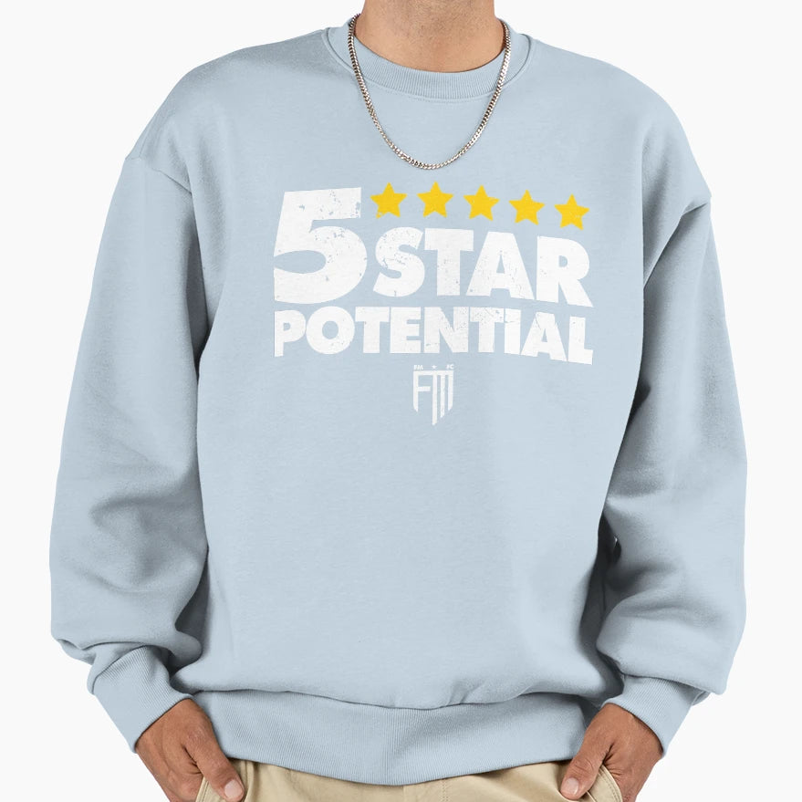 Football Manager 5 Star Sweatshirt - Casual Everyday Wear for Adults - T-Shirt, Sweatshirt, Hoodie