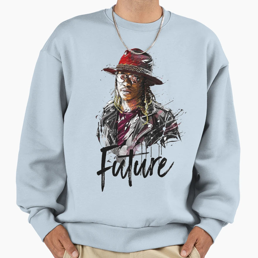 Future Fan Art Sweatshirt - Casual Everyday Wear Unisex - T-Shirt, Sweatshirt, Hoodie