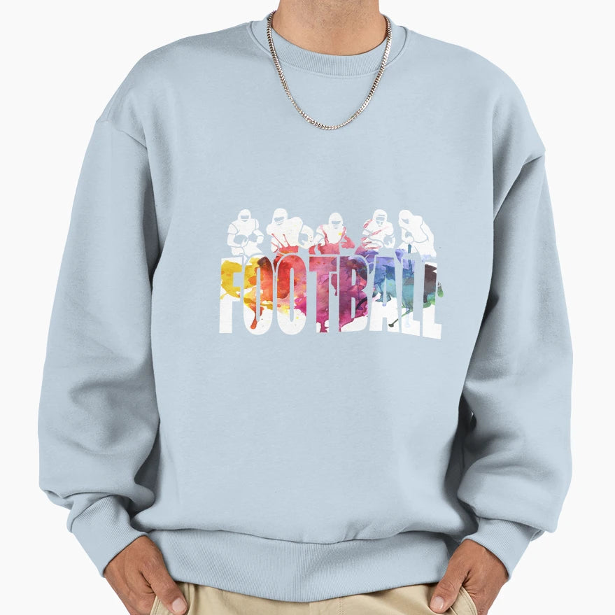 Amercian Football Quarterback Designer Sweatshirt - Novelty Apparel Unisex - T-Shirt, Sweatshirt, Hoodie