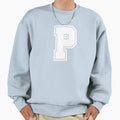 Letter P Sweatshirt - Minimalist Print Men Women - T-Shirt, Sweatshirt, Hoodie