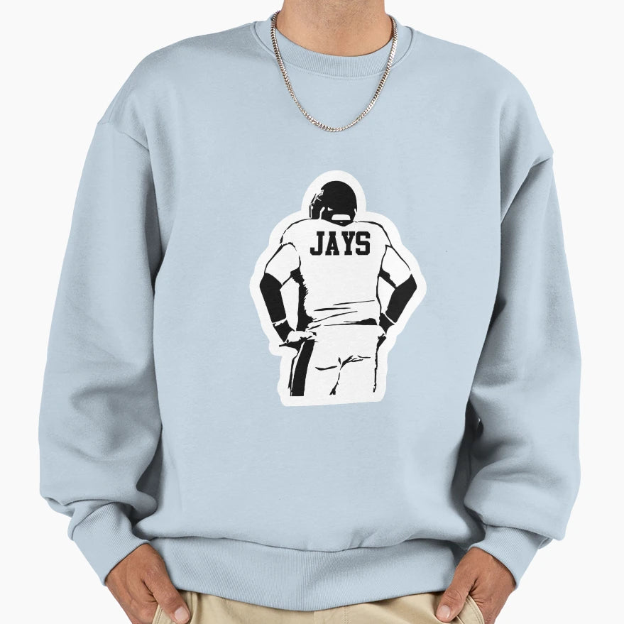 Jc Jays Football Player Lineman Sweatshirt - Novelty Apparel Unisex - T-Shirt, Sweatshirt, Hoodie