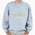 Mama Est 2026 Leopard Mother New Sweatshirt - Aesthetic Graphic for Adults - T-Shirt, Sweatshirt, Hoodie