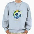 Copy Just Who Loves Football Sweatshirt - Custom Art Print for Adults - T-Shirt, Sweatshirt, Hoodie