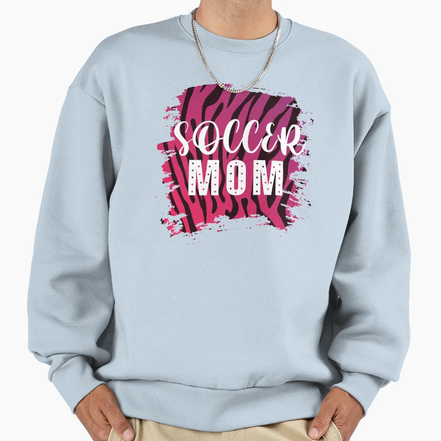 Soccer Soccer Mom Football Is Life Sweatshirt - Custom Art Print for Adults - T-Shirt, Sweatshirt, Hoodie