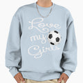 I Love My Soccer Futbol Mom Soccer T-Shirt - Casual Everyday Wear Unisex - T-Shirt, Sweatshirt, Hoodie
