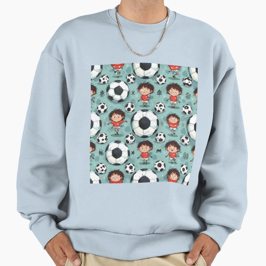 Soccer Game Joy Fun Elements Sweatshirt - Novelty Apparel Unisex - T-Shirt, Sweatshirt, Hoodie