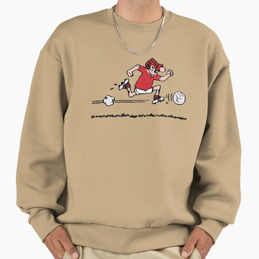 Andy Capp Football Sweatshirt - Casual Everyday Wear Men Women - T-Shirt, Sweatshirt, Hoodie