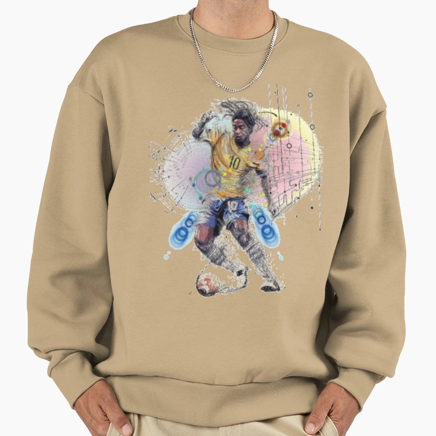 Football Ronaldin Playmaker Sweatshirt - Trendy Graphic for Adults - T-Shirt, Sweatshirt, Hoodie