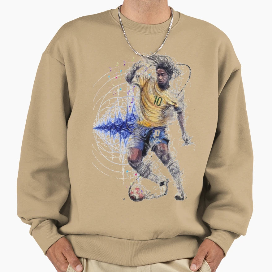 Ronaldin Playmaker Sweatshirt - Trendy Graphic Men Women - T-Shirt, Sweatshirt, Hoodie