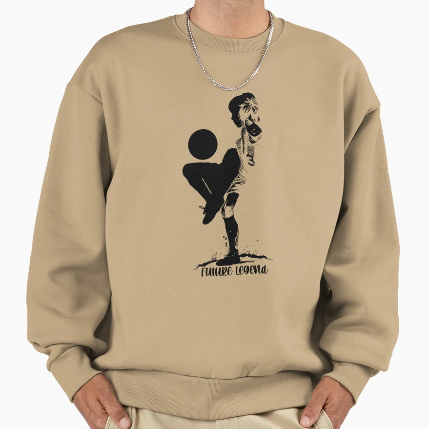Future Legend Anime Soccer Sweatshirt - Trendy Graphic Men Women - T-Shirt, Sweatshirt, Hoodie