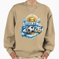 Argentina 2026 World Cup Soccer Fifa Sweatshirt - Graphic Print for Adults - T-Shirt, Sweatshirt, Hoodie