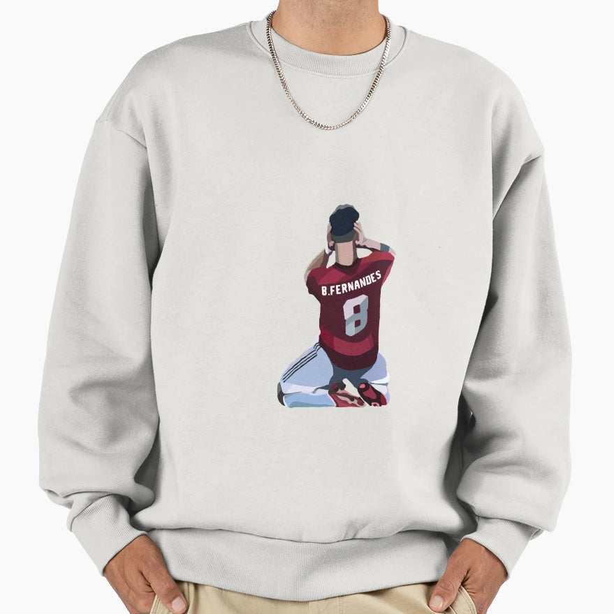 Bruno Fernandes Sweatshirt - Unique Graphic Men Women - T-Shirt, Sweatshirt, Hoodie