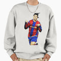 Ronaldinho Barcelona Art Sweatshirt - Casual Everyday Wear Men Women - T-Shirt, Sweatshirt, Hoodie