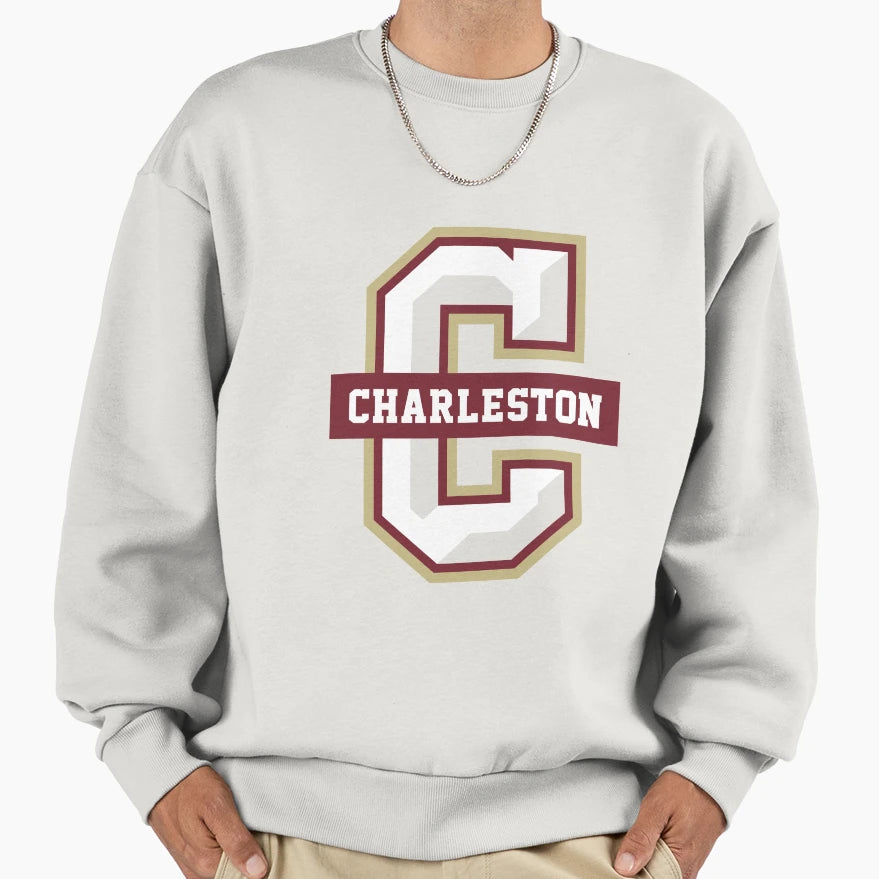 College Charleston Sweatshirt - Casual Everyday Wear Unisex - T-Shirt, Sweatshirt, Hoodie