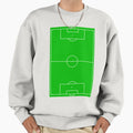 Football Pitch Sweatshirt - Aesthetic Graphic Men Women - T-Shirt, Sweatshirt, Hoodie