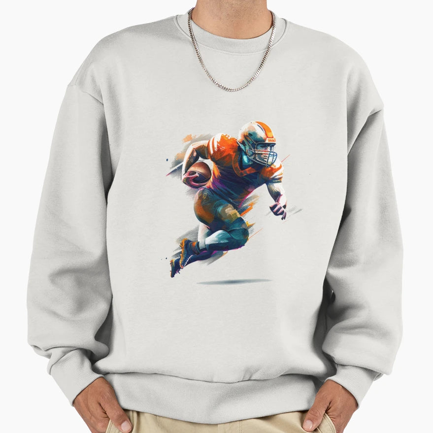 American Football Is Life Sweatshirt - Fun Novelty Design Men Women - T-Shirt, Sweatshirt, Hoodie