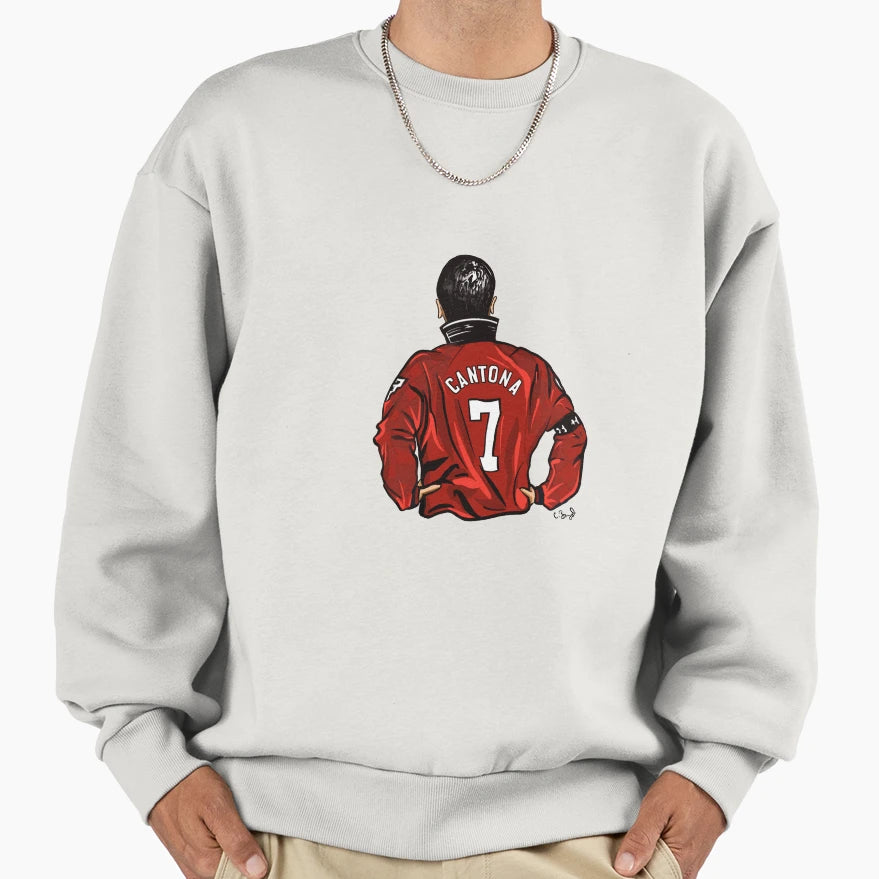 Eric Cantona Sweatshirt - Novelty Apparel Unisex - T-Shirt, Sweatshirt, Hoodie