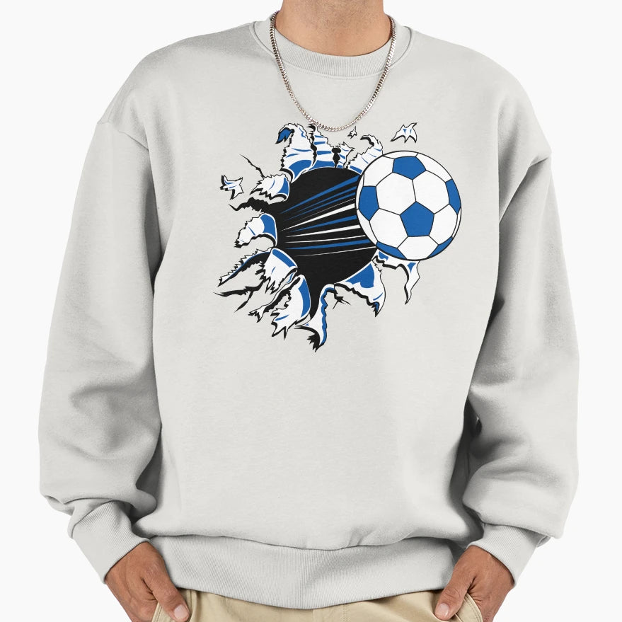 Soccer Sweatshirt - Graphic Print Unisex - T-Shirt, Sweatshirt, Hoodie