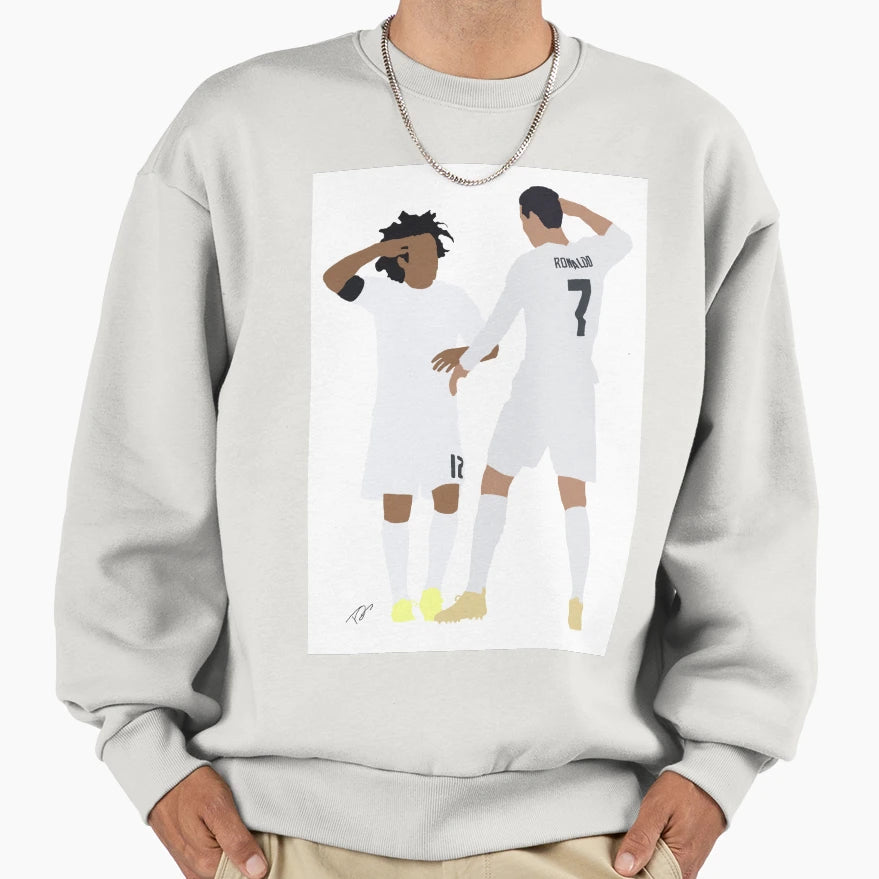 Ronaldo Marcelo Sweatshirt - Minimalist Print Unisex - T-Shirt, Sweatshirt, Hoodie