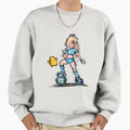 Striker Space Princess Sweatshirt - Graphic Print Unisex - T-Shirt, Sweatshirt, Hoodie
