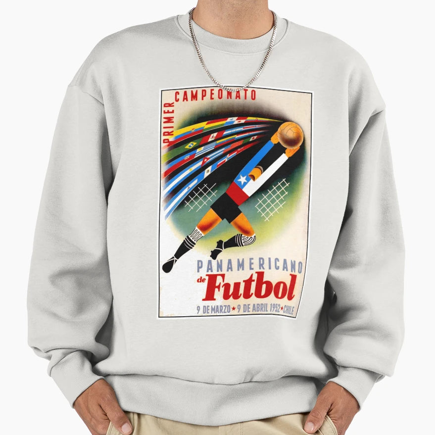 Panamerican Soccer Futbol Sweatshirt - Unique Graphic for Adults - T-Shirt, Sweatshirt, Hoodie