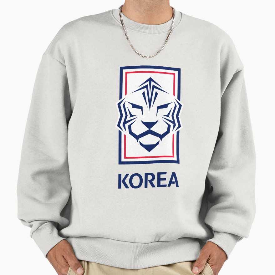 South Korea National Football Team Sweatshirt - Minimalist Print for Adults - T-Shirt, Sweatshirt, Hoodie