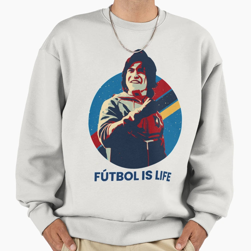 Futbol Is Life Sweatshirt - Custom Art Print for Adults - T-Shirt, Sweatshirt, Hoodie