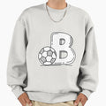 Illustration Soccer Ball Beside Sweatshirt - Unique Graphic for Adults - T-Shirt, Sweatshirt, Hoodie