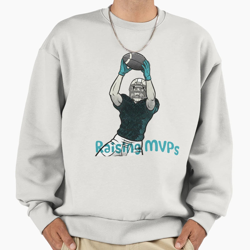 Hard Hits Touchdowns Sweatshirt - Fun Novelty Design for Adults - T-Shirt, Sweatshirt, Hoodie