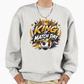 Football Fan Crown Soccer Ball T-Shirt - Fun Novelty Design for Adults - T-Shirt, Sweatshirt, Hoodie