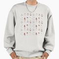 Uswnt Players Pattern Sweatshirt - Aesthetic Graphic Unisex - T-Shirt, Sweatshirt, Hoodie