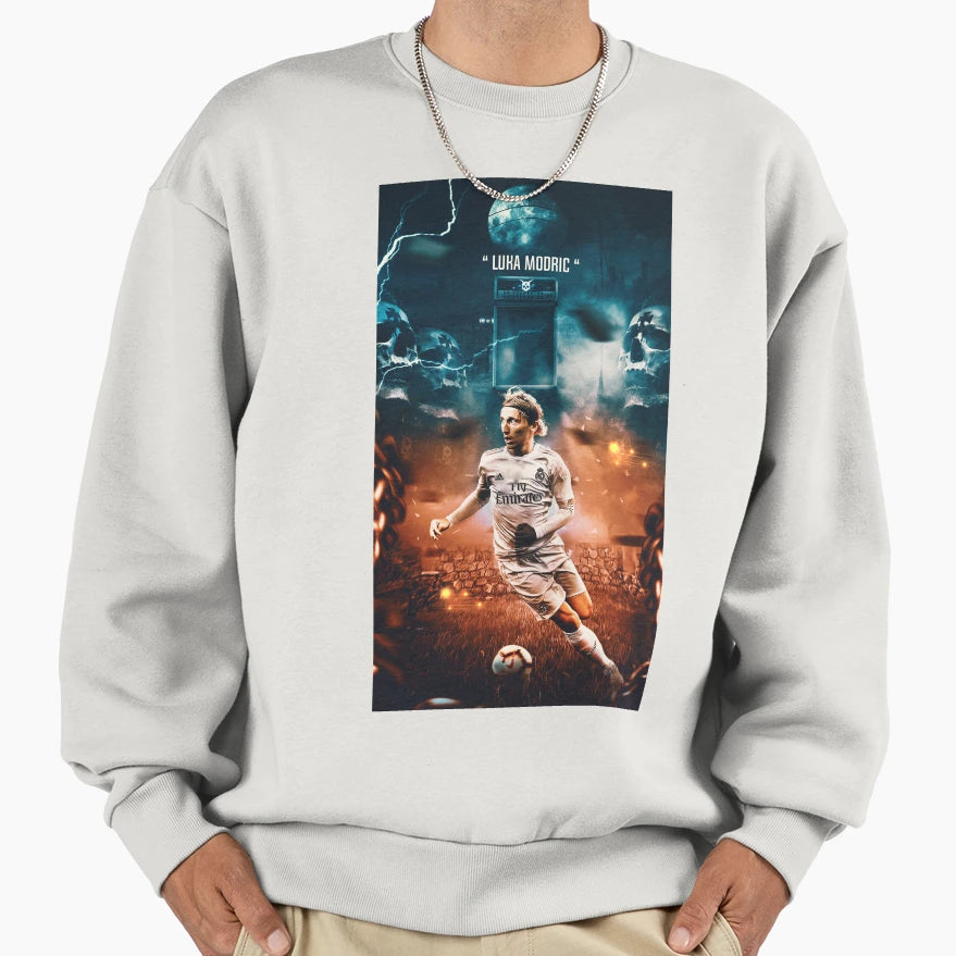 Luka Modric Sweatshirt - Graphic Print Unisex - T-Shirt, Sweatshirt, Hoodie