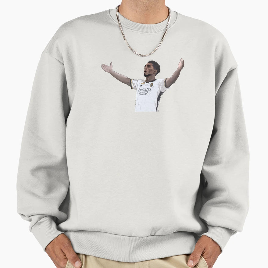 Jude Bellingham Real Madrid Sweatshirt - Fun Novelty Design Unisex - T-Shirt, Sweatshirt, Hoodie
