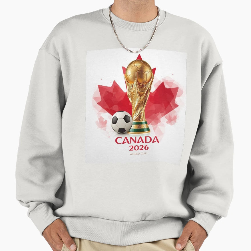 Canada World Cup 2026 Sweatshirt - Minimalist Print Unisex - T-Shirt, Sweatshirt, Hoodie
