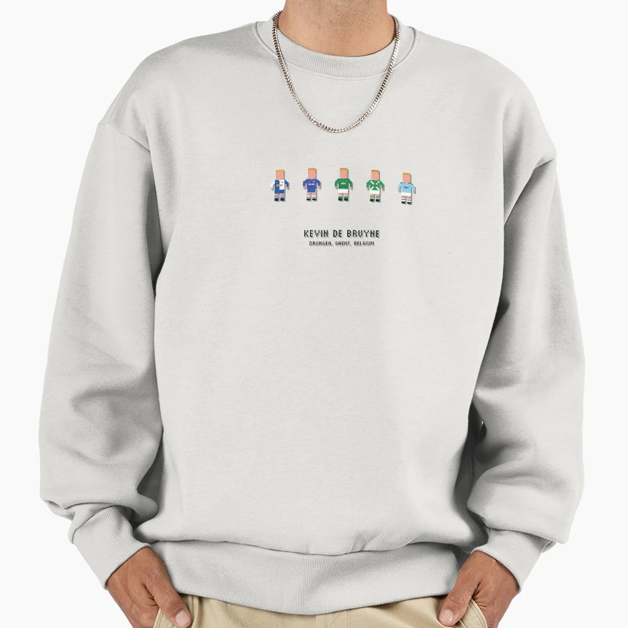 Club Kits Kevin De Bruyne Sweatshirt - Aesthetic Graphic Men Women - T-Shirt, Sweatshirt, Hoodie