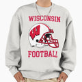 Wisconsin Football Sweatshirt - Fun Novelty Design for Adults - T-Shirt, Sweatshirt, Hoodie