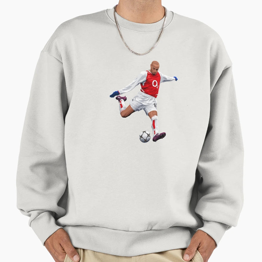 Thierry Henry Sweatshirt - Streetwear Style for Adults - T-Shirt, Sweatshirt, Hoodie