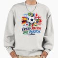 Every Nation One Team Fifa Sweatshirt - Trendy Graphic Men Women - T-Shirt, Sweatshirt, Hoodie