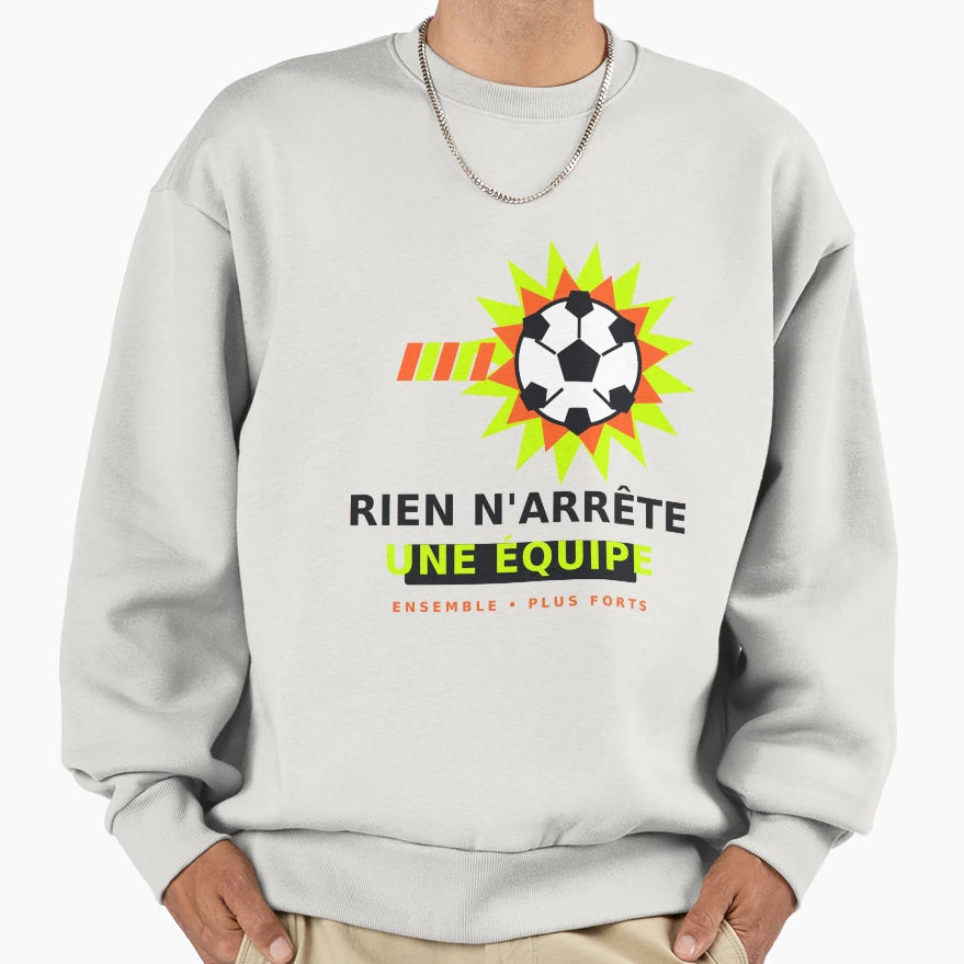 Unstoppable Team Explosion Football Sweatshirt - Minimalist Print Men Women - T-Shirt, Sweatshirt, Hoodie
