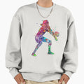 Volleyball Watercolor Painting Art Sweatshirt - Custom Art Print Men Women - T-Shirt, Sweatshirt, Hoodie