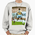 Badge Honor Pele Wearing Iconic No 10 Sweatshirt - Graphic Print Men Women - T-Shirt, Sweatshirt, Hoodie