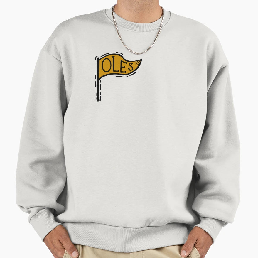 St Olaf Oles Flag Sweatshirt - Trendy Graphic Men Women - T-Shirt, Sweatshirt, Hoodie