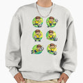 Soccer Icons Collection Green Sweatshirt - Fun Novelty Design Men Women - T-Shirt, Sweatshirt, Hoodie