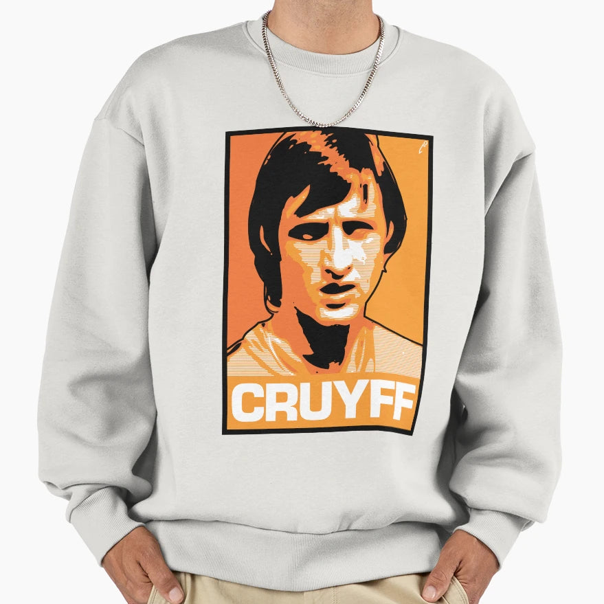Cruyff Netherlands Sweatshirt - Custom Art Print for Adults - T-Shirt, Sweatshirt, Hoodie
