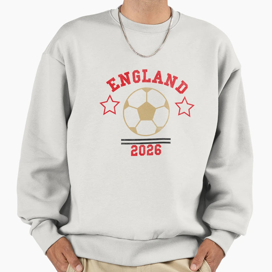 England Soccer Sweatshirt - Streetwear Style Unisex - T-Shirt, Sweatshirt, Hoodie