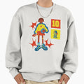 Soccer Character Number 10 Mascot Sweatshirt - Unique Graphic Men Women - T-Shirt, Sweatshirt, Hoodie