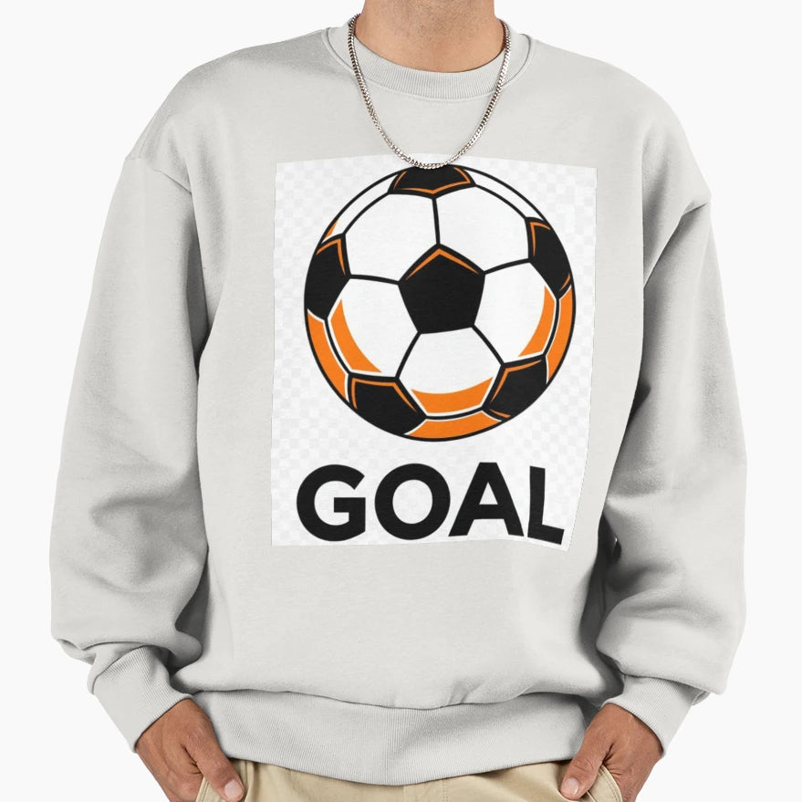Soccer Ball Sweatshirt - Fun Novelty Design Unisex - T-Shirt, Sweatshirt, Hoodie