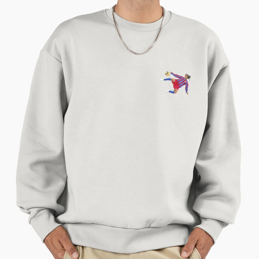 Ronaldinho Sweatshirt - Custom Art Print Men Women - T-Shirt, Sweatshirt, Hoodie