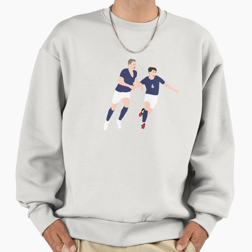 Mctominay And Tierney Scotland Sweatshirt - Custom Art Print Unisex - T-Shirt, Sweatshirt, Hoodie