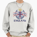 Royal England Football Spirit Sweatshirt - Novelty Apparel for Adults - T-Shirt, Sweatshirt, Hoodie